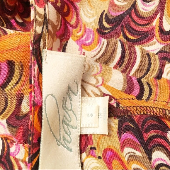 Haven Silk Pattern Print Romper - Picture 6 of 6